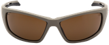 Pyramex VGST1318T Howitzer Glasses Bronze Lens Anti-Fog Tan Frame
