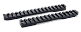 Pure Precision Products 20SASTBLKANO SUMMIT/SKLTN 20 MOA Rail  Black Anodized Short Action