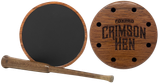 Foxpro CRIMSONALU Crimson Aluminum Friction Turkey Sounds Cherry Wood