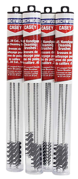 Birchwood Casey 41212 Cleaning Brushes Handgun Looped 45 Cal 9" Nylon 3 Pack