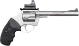Charter Arms 79965 Mastiff Target Large Frame 9mm Luger 5rd, 6" Stainless Steel Barrel, Cylinder & Frame, Sightmark Micro Optic, Picatinny Rail, Black Rubber Grip, Exposed Hammer