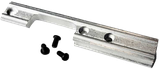 Crickett KSA031ALSS Scope Mount Kit 3/8"  Silver