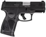 Taurus 1G3C9312X10 G3C  Compact Frame 9mm Luger 10+1 3.26" Matte Stainless Steel Barrel, Matte Black Tenifer Serrated Steel Slide, Black Polymer Frame w/Picatinny Rail, Black Polymer Grip, Right Hand