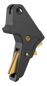 Tyrant CNC TDMPTRIGFSCBLK/GOLD   Black Fits S&W M&P Full-Size & Compact