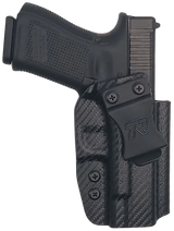 Rounded Gear GLK192332CFRHVAR Kydex  IWB Black Kydex Fits Glock 19 Belt Clip Right Hand