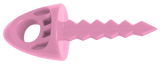 Targettack Llc  Targettack  Pink Polycarbonate Plastic 1" For Paper/Vinyl Targets 12 Pack