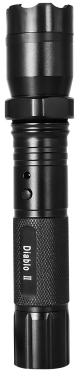 SKYLINE USA INC TLSGGDD2 Stun Gun Diablo Black Features Flashlight Includes Safety Strap