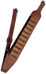 1791 Gunleather HNTAS12BRWA Hunt Ammo Sling Oiled Brown Leather 32" to 37" OAL Shotgun