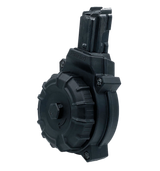 ProMag DRMA106   50rd Drum 9mm Fits H&K MP5/PTR9 Black