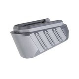 Tyrant CNC TDHCATMAGEX3GREY Hellcat Magazine Extension Fits Springfield Hellcat Pro Grey 7000 Series Aluminum
