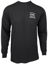 Glock AP96101 Perfection Long Sleeve Tee Black Pre-Shrunk Cotton Long Sleeve XL