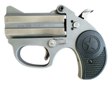 Bond Arms BASRS Stinger  380 ACP 2rd 2.5" Matte Stainless Barrel, Anodized Frame, Blade Front/Fixed Rear Sights, Black Rubber Grip, Manual Safety