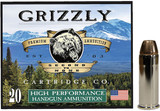 Grizzly Ammo GC44SP5   44Special 240gr Jacketed Hollow Point 20 Per Box/10 Case