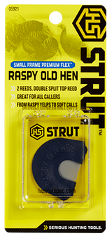 Hunters Specialties HSSTR05921 Raspy Old Hen  Turkey Sounds