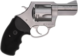 Charter Arms 74520 Pitbull  45 ACP 5rd, 2.50" Matte Stainless Steel Barrel, Cylinder & Frame, Standard Hammer, Finger Grooved Black Rubber Grip