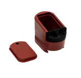 Shield Arms MPME5RED Magazine Extension  5rd Compatible w/ Shield Arms M&P 2.0 Red Anodized Aluminum
