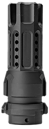 Cobalt Kinetics CKRCBKM556 KeyMo Muzzle Device 5.56x45mm NATO Black Nitride Steel 1/2"x28 Threads