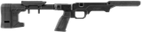 Mdt Sporting Goods Inc 114640BLK The Worker LSS Gen3 Black Fits Tikka T3/T3X Short Action