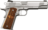 Kimber Mfg, Inc 3200181 Raptor II Ultra 45 ACP 8+1 5" Stainless Match Grade Barrel, Matte Black Serrated Steel Slide, Matte Black Aluminum Frame w/Beavertail, Zebrawood Grip