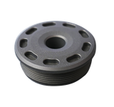 SilencerCo AC5390 Bravo Front Cap 30 Cal Fits Titanium Matte Black