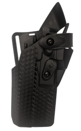 Safariland 7360RDS8325481 7360RDS  7TS Black Compatible w/ 17 Gen5, SureFire X300U, Basketweave Finish, Right Hand