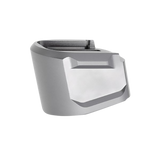 Tyrant CNC TDECHEMAGEX17GREY  Magazine Extension 9mm Fits Springfield Echelon 5rd Grey Aluminum
