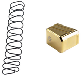 Cross Armory CRG+5MEG19GD Magazine Extension  Fits Glock 19/23/32 Gen 1-5 5rd Gold Aluminum