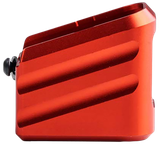Cross Armory CRG+0MEG19RD Magazine Extension  Fits Glock 19/23/32 Gen 1-5 Red Aluminum