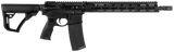 Daniel Defense 0212815049047 DDM4 V7 SLW 5.56x45mm NATO 30+1 14.50" Threaded Lightweight Profile Barrel, Black Hard Coat Anodized,  6 Position Stock w/SoftTouch Overmolding