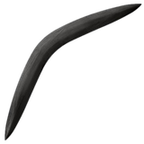Cold Steel CS92BRGB Boomerang  Non-Returning Black Polypropylene 28" Long