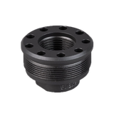 SilencerCo AC822 Alpha Direct Thread Mount Fits 9/16"x24 Black