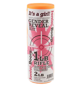 Sonic Boom/jerent SBTGRGIRL  Gender Reveal Kit Rifle Firearm 1 lb Girl