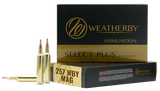 Weatherby M25792HCB Select Plus  257WthbyMag 92gr Hammer Custom 20 Per Box/10 Case