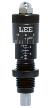 Lee Precision 92140 Micrometer Factory Crimp Adapter Black/Clear 38 Special Pistol Firearm