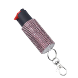 PSP EC14STUDPKC Studded Pepper Spray Pink Canister Includes Keychain