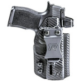 Rounded Gear RGDRUIDSFAHELLCATPROCF Druid  IWB/OWB Black Carbon Fiber Kydex Fits Springfield Hellcat Pro Ambidextrous