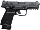 AREX 815537024074 Delta M Gen2 Compact Frame 9mm Luger 15+1 4" Black Steel Barrel, Black Nitride Steel Optic Cut/Serrated Slide, Black Polymer Frame w/Picatinny Rail, Black Stippled Grip, Ambidextrous