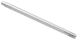 True Precision Inc TP1022BBLSS TP/22  16" Compensated 416R Stainless Steel Barrel Fits Ruger 10/22