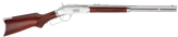 Taylors & Company 550247 1873  357 Mag Caliber with 10+1 Capacity, 20" Barrel, Silver Metal Finish & Walnut Fixed Pistol Grip Stock Right Hand (Full Size)