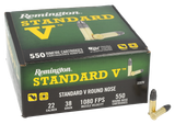 Remington Ammunition R20988   22LR 38gr 550 Per Box/12 Case