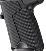 Hogue 17918 Wrapter  Black Rubber Fits H&K USP Compact