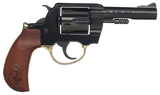 Henry H017BDM Big Boy  38 Special/357 Mag 6 Shot 4" Blued Round Steel Barrel, Polished Blued Steel Frame w/Birdshead Walnut Grip
