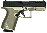 Great Lakes Firearms GL19GPLT Striker  Compact Frame 9mm Luger 15+1 4" Black Nitride Barrel, Optic Cut/Serrated/Window Cut Slide, Polymer Frame, RMR Footprint, Ambidextrous