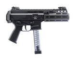 B&T Firearms BT36046SCKIT APC SD Pro Kit 9mm Luger 30+1 M-LOK Handguard, Black Anodized Aluminum Receiver w/Picatinny Rail, Black Polymer Grip
