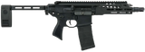 Sig Sauer PMCX556N7BLTPCB MCX Rattler LT 223 Rem/5.56 NATO 5.56mm 30+1 7.75" QD Flash Hider Muzzle, Black Anodized Aluminum Picatinny Rail Receiver, SIG Folding Pivoting Contour Brace, Ambidextrous