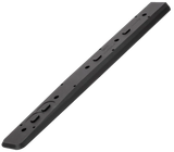 Mdt Sporting Goods Inc 104595BLK M-LOK ARCA Rail Oryx Black Aluminum