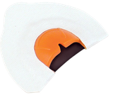 Primos 1641 Sonic Dome Single Elk Call Attracts Elk Species White/Orange