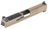 Smith & Wesson 14478 Slide Assembly  Fits S&W Shield 9mm Flat Dark Earth Optic Ready/Serrated Slide