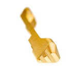 Tyrant CNC TDP320EGOLD  Extended Magazine Release Sig P320 Gold Steel