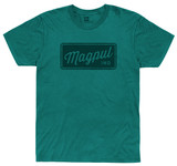 Magpul MAG1116-462  Rover Block Teal Cotton/Polyester Short Sleeve Large